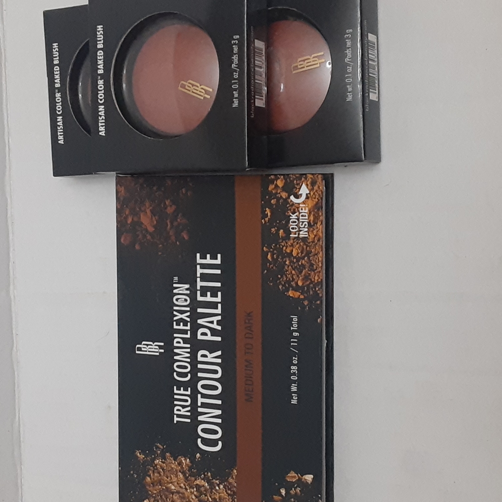Black Radiance True complexion Contour Palette & baked blush New